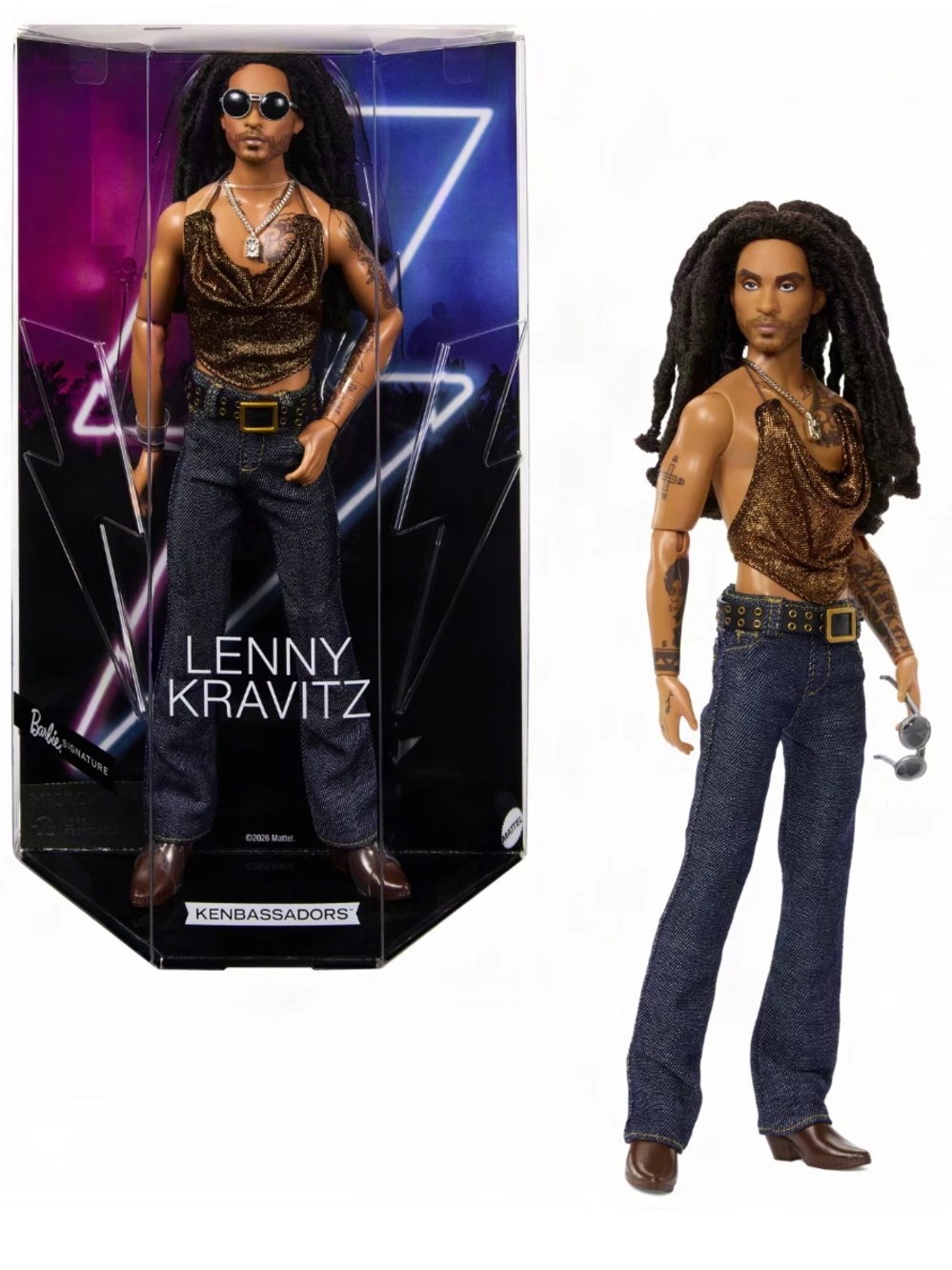 Lenny kravitz- BARBIE Kenbassadors
